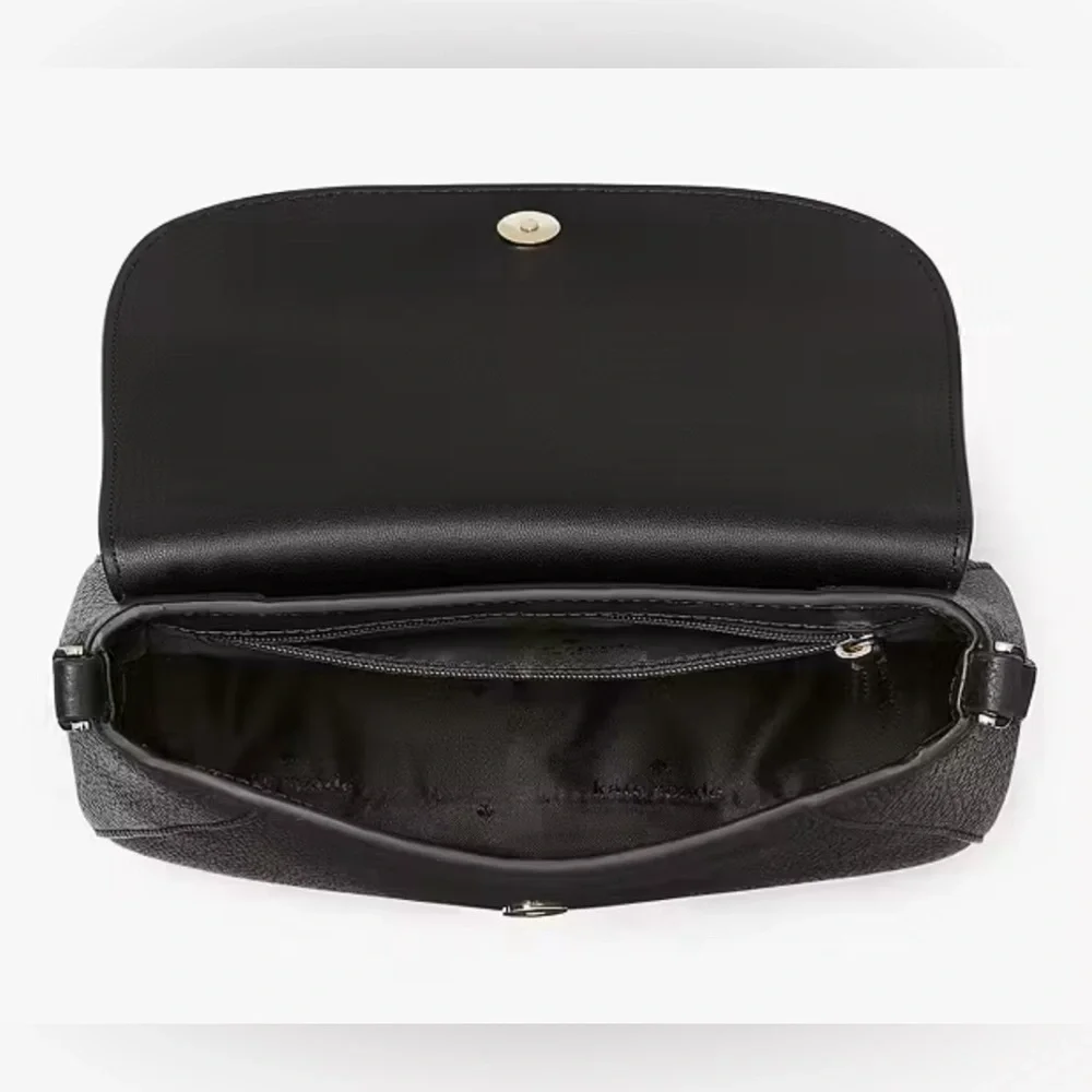 NWT Kate‎ Spade Monica Small Flap Crossbody - Black